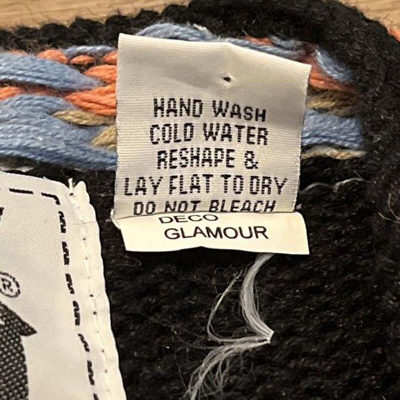 Storybook Knits Cardigan Sweater SZ Large Black Deco Glamour Knit Beaded - Picture 4 of 12